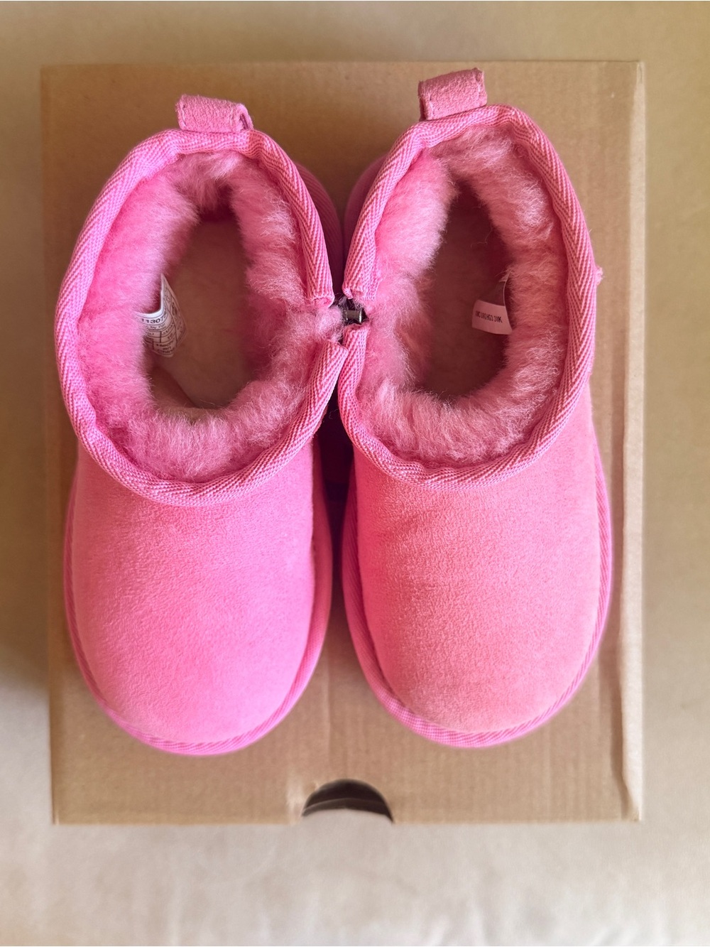 UGG Toddlers Classic Ultra Mini Boots Pink Size 9T NIB